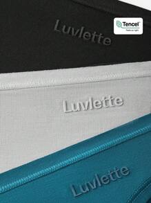 LUVLETTE 3-Pack Mid Rise ™ Modal Bikinis - Multicolor - View 6