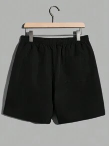 Manfinity RebelGame Nam Đồ họa Khẩu hiệu Áo thun & quần đùi - Đen và trắng - Xem 8