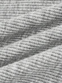 SHEIN MOD Drawstring Side Flare Leg Pants