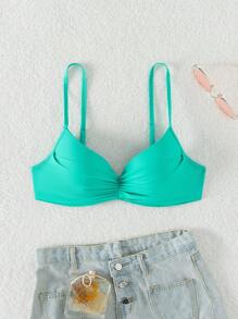 Áo bikini hở lưng mùa hè - Màu xanh Bạc hà - Xem 3