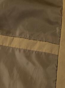 Manfinity Homme 鬆身男士翻蓋口袋拉鍊夾克（不包含t恤）