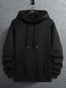 Sudaderas para hombre - Negro - Ver 2