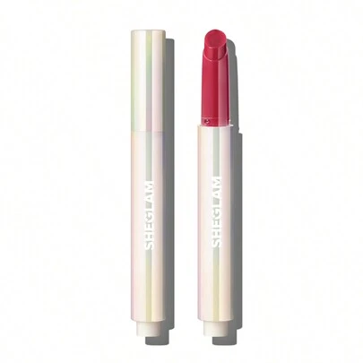 SHEGLAM Pout-Perfect Shine 豐唇膏-Spring Fever 保濕豐唇固體唇彩不沾滋養豐唇精華椰子油唇膏唇部化妝品紫色熱粉色豐唇膏 品牌 美容 化妝 化妝品 適合女性與女孩 完美搭配夏季春季 Y2K 時尚 流行 生日 母親節禮物 假期 派對準備就緒 最佳顏色