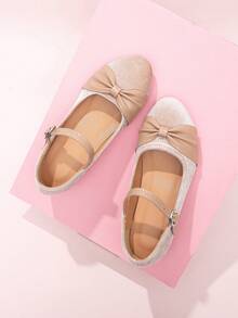 Chicas Zapatillas de ballet otoño nueva llegada de moda simple para baile - Albaricoque - Ver 5