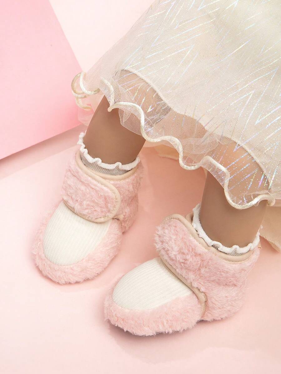 Botas de nieve acolchadas para bebé niño de invierno para recién nacido a 1 año de edad - Multicolor - Ver 1