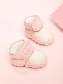 Botas de nieve acolchadas para bebé niño de invierno para recién nacido a 1 año de edad - Multicolor - Ver 3