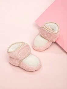 Botas de nieve acolchadas para bebé niño de invierno para recién nacido a 1 año de edad - Multicolor - Ver 4