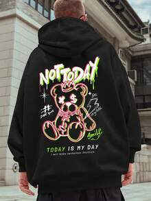 Sudaderas para hombre - Negro - Ver 1