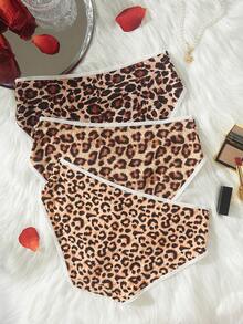 Maternity 3pack Leopard Print Panty - Multicolor - View 2