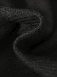 SHEIN Đứa bé trai Đồ họa Chữ cái Áo nỉ & Camo In Quần thể thao - Nhiều màu - Xem 4