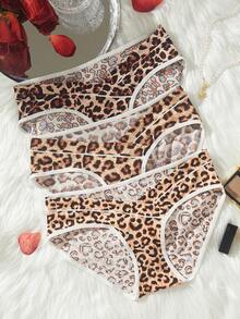 Maternity 3pack Leopard Print Panty - Multicolor - View 5
