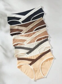 Maternity 5pack Contrast Binding Panty - Multicolor - View 3