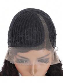 Loose Wave Layered Wig 13X4X1 T-Part Lace Wig Short Human Hair Wig For Women