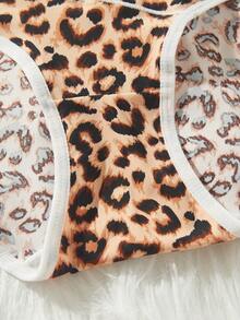 Maternity 3pack Leopard Print Panty - Multicolor - View 3