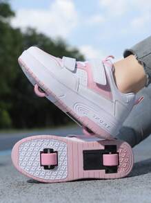 Zapatos De Ruedas De Ocio Exterior De Moda Para Niños, Para Niñas, Multicolor - Multicolor - Ver 1