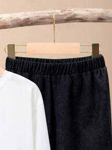 SHEIN 男童（大）兩件套 - 黑色 - 查看 7