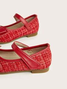 Zapatos Rojos De Princesa A La Moda Para Niñas - Rojo - Ver 2