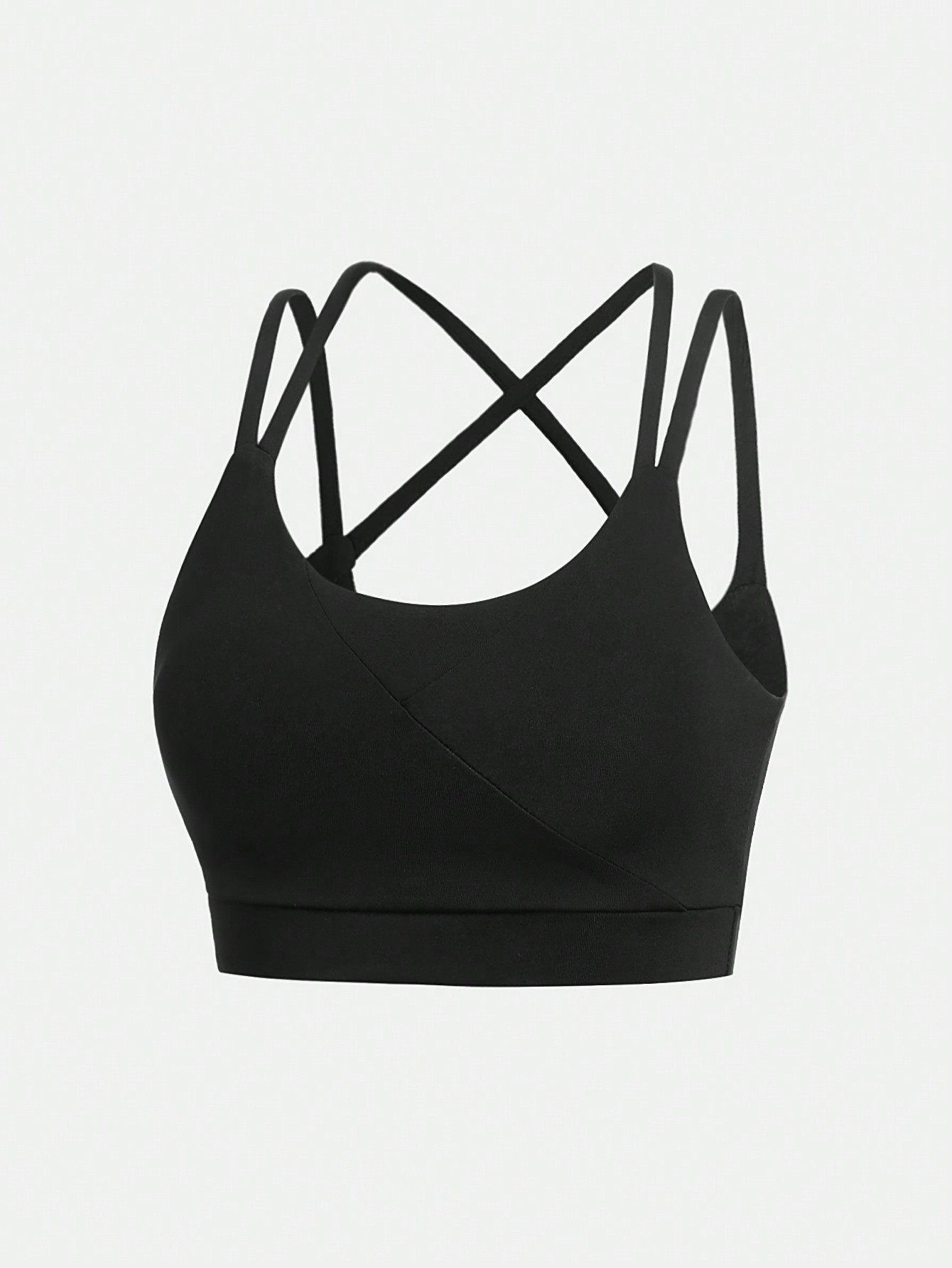 Tween Girl Criss Cross Back Sports Bra SHEIN USA