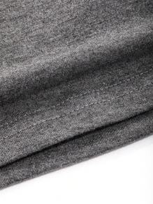 DAZY Solid Crop Tee,Fall Clothes Long Sleeve Women Tops