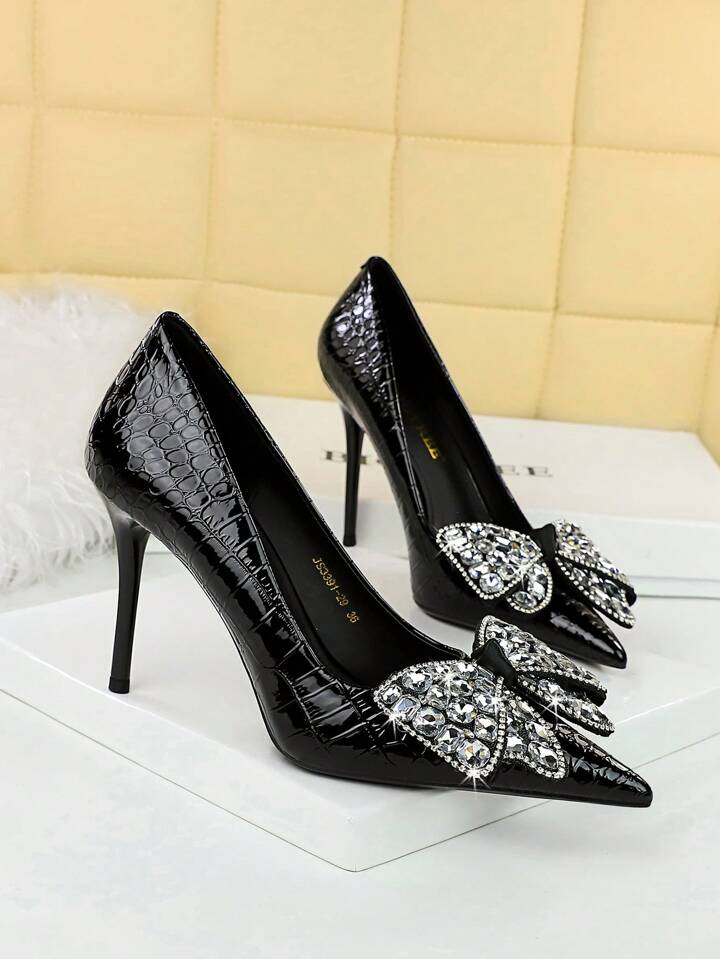 Scarpe Col Tacco Alte Di Moda Per Donna Casual Con Dettagli