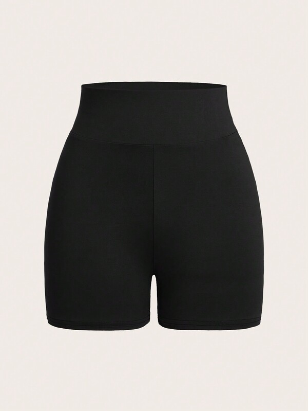 SHEIN EZwear 2pcs Wideband Waist Biker Shorts SHEIN USA