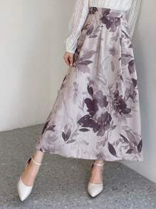 FRIFUL 印花高腰半身裙 - 彩色 - 查看 5