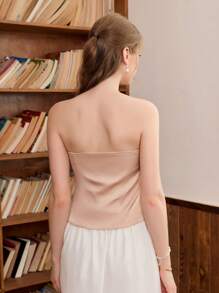 Aveloria Top Bandeau À Lacets À Ourlet Bandana