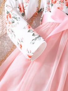 SHEIN 女童（小）洋裝 - 粉色 - 查看 7