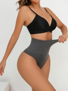 Eo cao Quần lót định hình - Màu xám đen - Xem 6