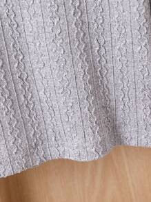 SHEIN 男小童3入組素色條紋針織T恤 - 彩色 - 查看 3