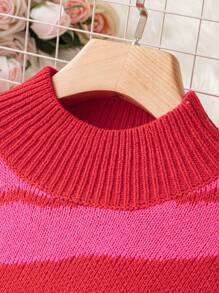 Calvaya Talla grande Jersey de color combinado