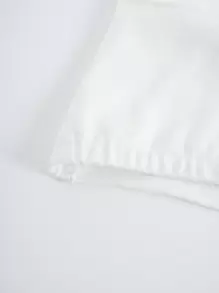 EgrlEra 素色繞頸短上衣 - 白色 - 查看 5