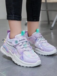 Trẻ em Đơn giản , Thoải mái Và Thoáng khí Giày thể thao - Màu tím - Xem 2