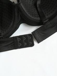 2sets Solid Underwire Bra & Panty Lingerie Set - Multicolor - View 11