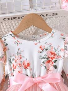 SHEIN 女童（小）洋裝 - 粉色 - 查看 4