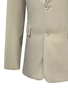 Manfinity Mode Men Single Breasted Blazer & Suit Pants