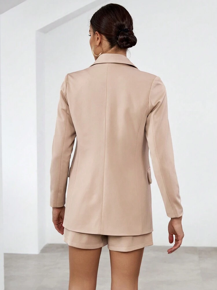 Double Breasted Blazer & Shorts