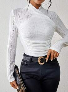 Chiquease Haft oczkowy Pomarszczona Trójnik