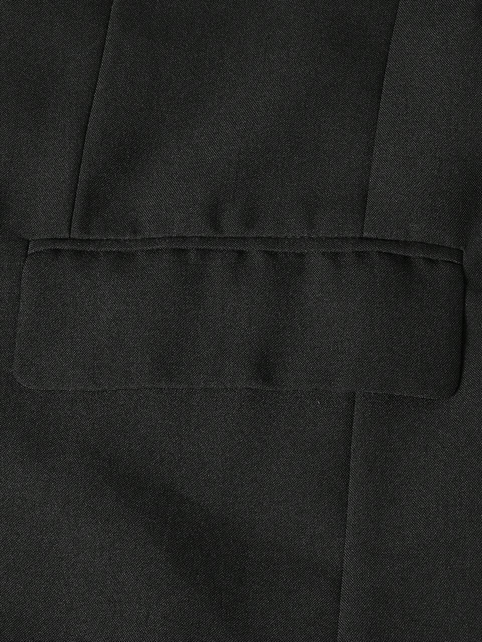 Men Solid Single Button Blazer