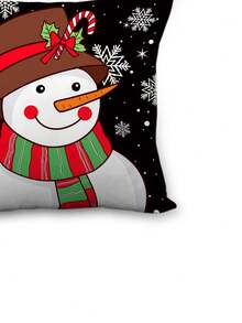 Christmas Printed Pillow Cover - Multicolor - View 4