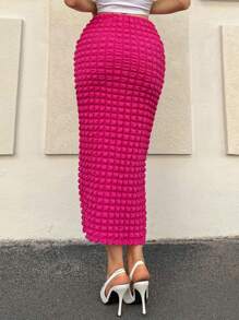 SHEIN Essnce Solid Pencil Skirt