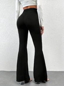 EURMUSE 高腰喇叭褲