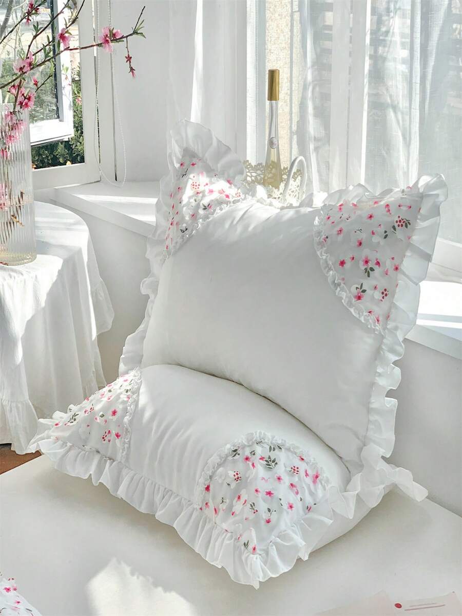 1pc Lolita Style Lace Pillowcase