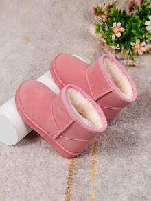 1 par Botas unisex corto invierno para niños , cálido con frío resistente - Rosa - Ver 3