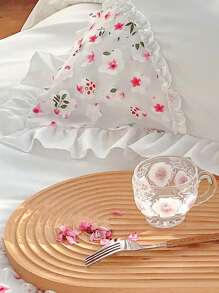 1pc Lolita Style Lace Pillowcase