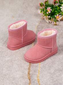 1 par Botas unisex corto invierno para niños , cálido con frío resistente - Rosa - Ver 5