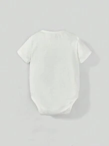 新生兒兔子和字母圖案連體衣和褲子和頭巾和包