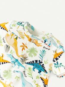 Cozy Pixies Bé trai sơ sinh 3pcs Placket nửa nút Áo liền quần chặt Với 1 Miếng Túi bảo quản - Nhiều màu - Xem 8