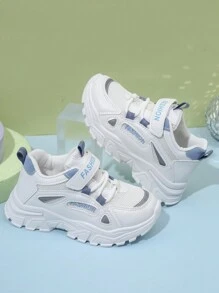 Comfortable Unisex Kids' Running Shoes For Daily Wear - Blue - View 1