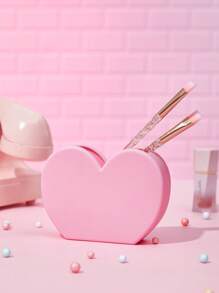 THE POWERPUFF GIRLS X SHEIN Pink Cosmetic Storage Box - Multicolor - View 2